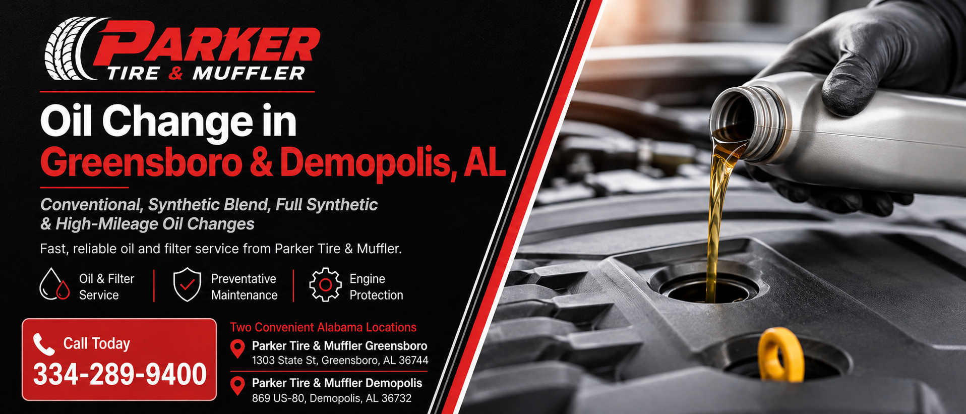 oil change demopolis